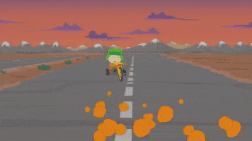 spinning out kyle broflovski GIF by South Park 