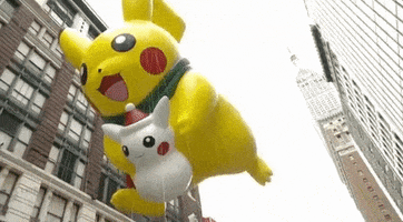 pikachu GIF by The 91st Annual Macy’s Thanksgiving Day Parade