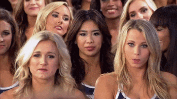 Gasping For Me GIF by Dallas Cowboys Cheerleaders: Making the Team