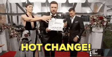 Justin Timberlake Hot Change GIF by E!