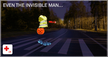CRC halloween invisible man GIF
