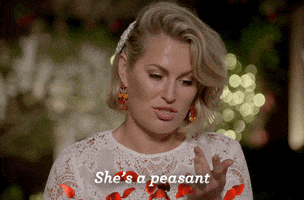 Insult Peasant GIF by The Bachelor Australia