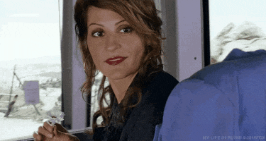 Nia Vardalos Wink GIF by 20th Century Fox Home Entertainment