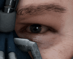 dumbie eye bane shader GIF