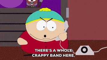 eric cartman bad music GIF by South Park 