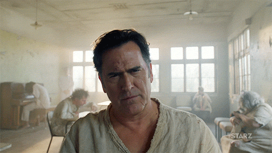 Bored Bruce Campbell GIF by Ash vs Evil Dead - Find & Share on GIPHY