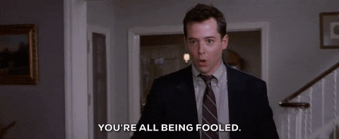 Tricked Matthew Broderick GIF - Find & Share on GIPHY