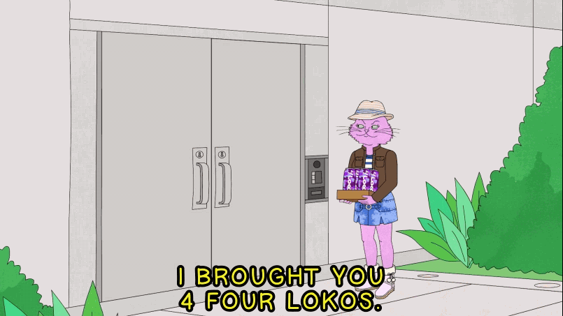 Will Arnett Four Loko GIF by BoJack Horseman Season 3
