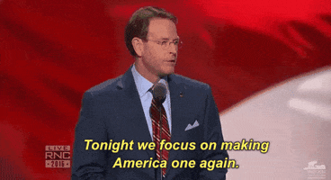 republican national convention tonight we focus on making america one again GIF by GOP