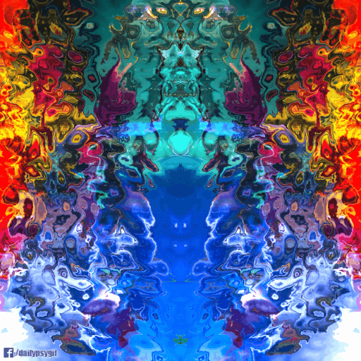 water distort GIF by Psyklon