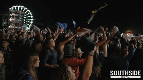 Giphy - escalate go crazy GIF by Southside Festival
