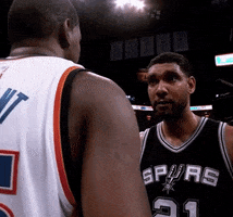 San Antonio Spurs Hug GIF by NBA