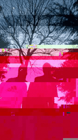 antoniobellucci gasmask #creepy #glitch GIF