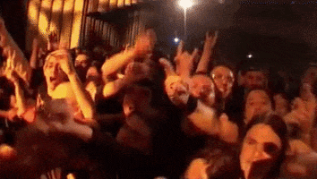 rock on crowd GIF by Sepultura