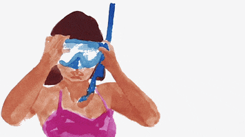 Snorkel GIF by Party Legends