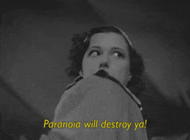 paranoid classic film GIF by Warner Archive