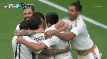 happy group hug GIF by Univision Deportes