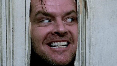 The Shining GIF by Top 100 Movie Quotes of All Time - Find & Share on GIPHY