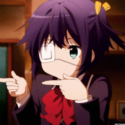 nikolai_dragneel rikka takanashi love chunibyo & other delusions! GIF