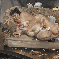 fat painting GIF by Kiszkiloszki