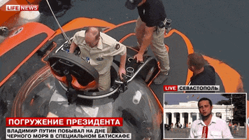 Putin Submarine GIF by Mashable