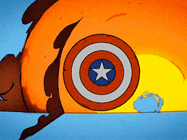 captain america marvel GIF by Jelly London