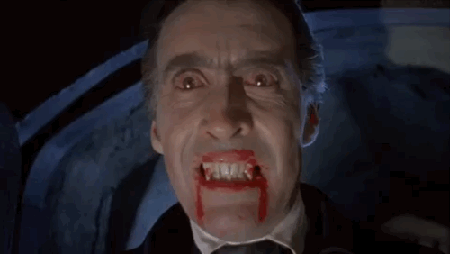 Christopher Lee Dracula GIF by Warner Archive - Find & Share on GIPHY