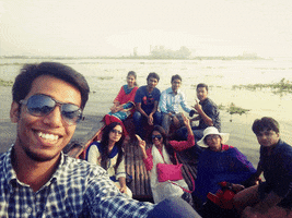 mehedi friends travel boat GIF