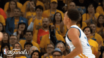 golden state warriors three point shot GIF by NBA