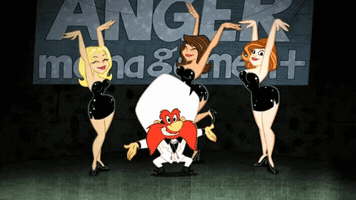 melonnelom looney tunes yosemite sam looney tunes show backup singer GIF