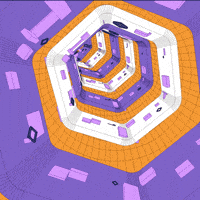 GIF de ficção científica abstrata da Doze Studio