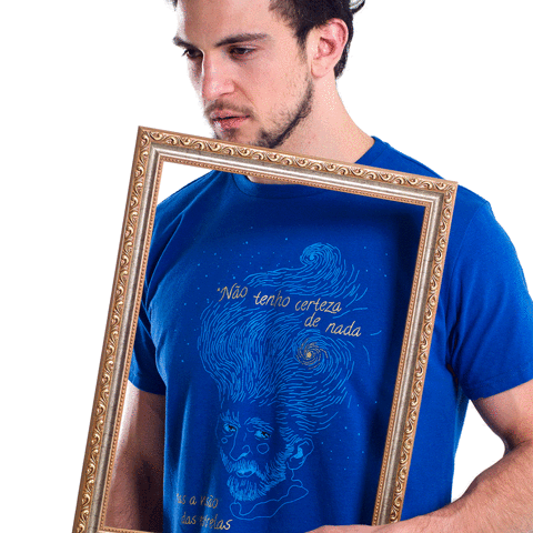 barbaratubelo camiseta Ilustração vangogh estampa GIF