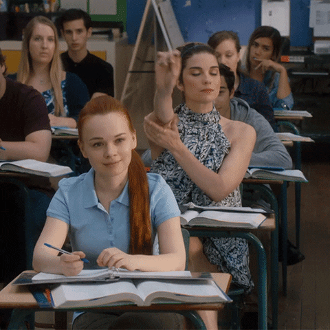 High school classroom GIFs - Get the best GIF on GIPHY