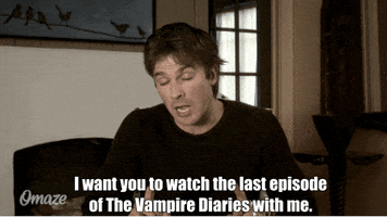 the vampire diaries watch GIF by Omaze