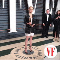 Emma Stone Vanity Fairs Oscar Party GIF by Vanity Fair