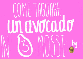 lapatatabollente green cut avocado how to GIF