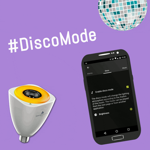 disco mode GIF by AwoX