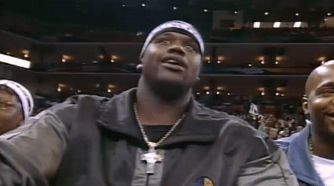 Shocked Shaq GIF - Find & Share on GIPHY