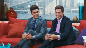 flirting GIF by Mike and Dave Need Wedding Dates