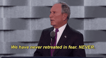 michael bloomberg fear GIF by Election 2016