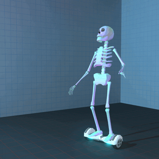 Dancing Skeleton Gif Doge