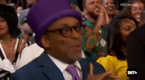 spike lee audience GIF by BET Awards