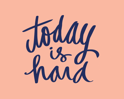 Bad Day Lettering GIF by Denyse® - Find & Share on GIPHY