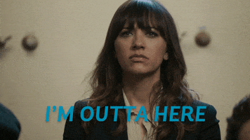 what the goodbye GIF by Angie Tribeca
