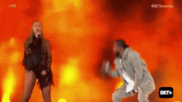 Kendrick Lamar Beyonce GIF by BET Awards