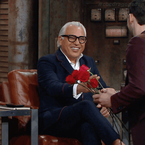 dragons' den rose GIF by CBC