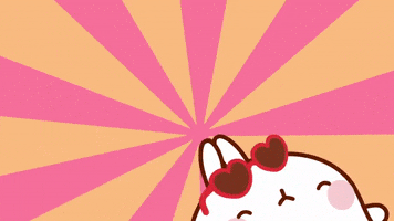 surprise wtf GIF by Molang.Official