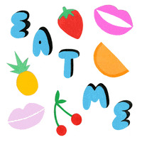 eat me GIF by Nora Makes