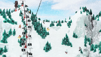 snow day skiing GIF by Alaska Airlines