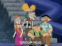 group hug gifs